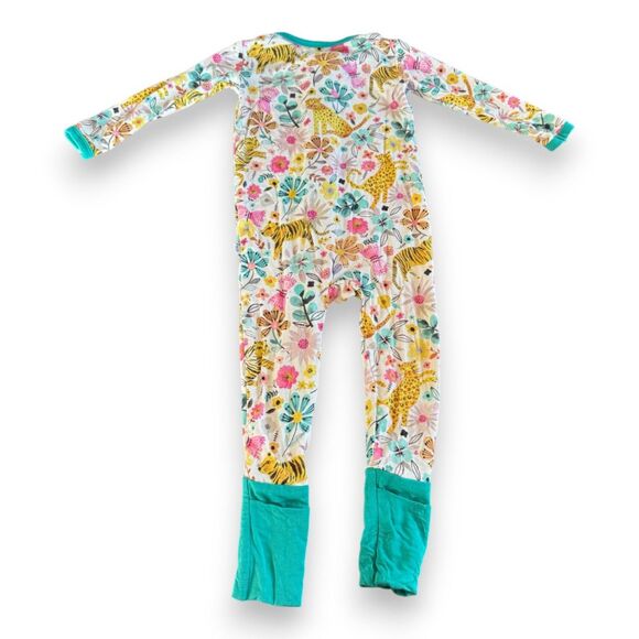 Birdie Bean Ivy Bamboo Convertible Romper 6-12 Months - Picture 2 of 3